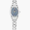 27 mm ovale dresswatch met gestructureerde wijzerplaat 27 mm ovale dresswatch met gestructureerde wijzerplaat