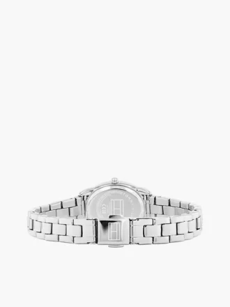 27 mm ovale dresswatch met gestructureerde wijzerplaat