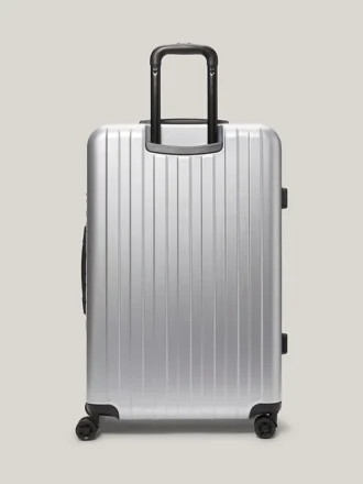 28″ gestreepte hardcase spinner-koffer