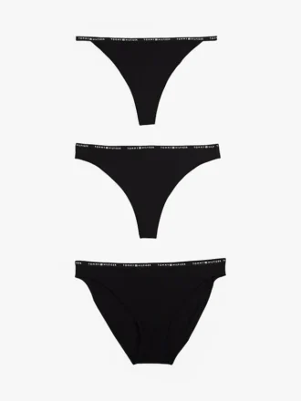 3-pack met verschillende strings en slips