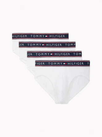 4-pack katoenen stretch-slips