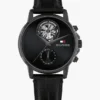 40 mm dresswatch met leren band 40 mm dresswatch met leren band