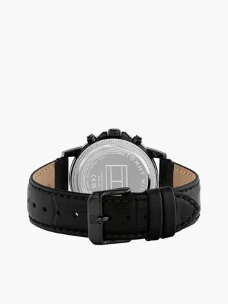 40 mm dresswatch met leren band