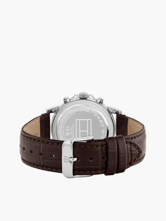 40 mm dresswatch met leren band