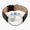 40 mm dresswatch met leren band 40 mm dresswatch met leren band