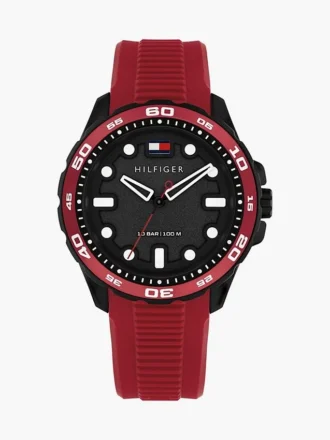42 mm sporthorloge met siliconenband