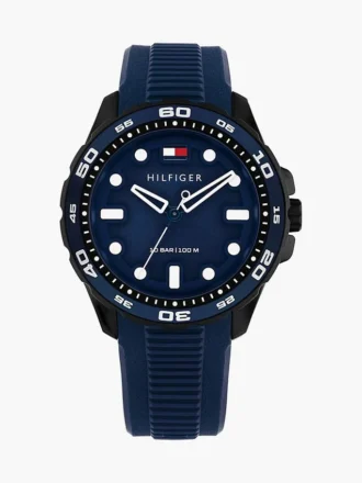 42 mm sporthorloge met siliconenband
