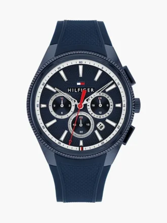 43 mm siliconenband Dual-Time-horloge