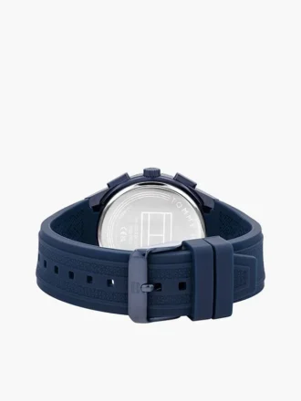 43 mm siliconenband Dual-Time-horloge