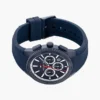 43 mm siliconenband Dual-Time-horloge