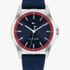 43 mm sporthorloge met siliconenband