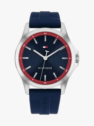 43 mm sporthorloge met siliconenband