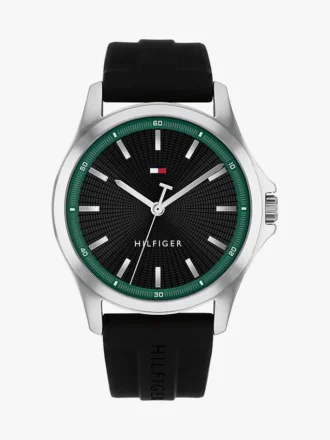 43 mm sporthorloge met siliconenband
