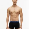 7-pack boxershorts met veelkleurige tailleband 7-pack boxershorts met veelkleurige tailleband