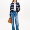 Allover Crest Mid-Rise Barrel Jeans Allover Crest Mid-Rise Barrel Jeans
