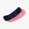 Allover Monogram No-Show sokken, set van 2 Allover Monogram No-Show sokken, set van 2