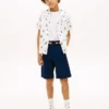 Allover zeil-stretchshirt voor kinderen Allover zeil-stretchshirt voor kinderen