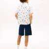 Allover zeil-stretchshirt voor kinderen Allover zeil-stretchshirt voor kinderen