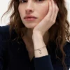 Armband met hartjesbedeltje en dubbele laag Armband met hartjesbedeltje en dubbele laag