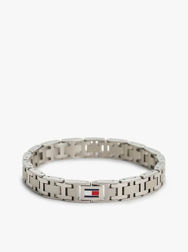 Armband met platte H-schakels Armband met platte H-schakels