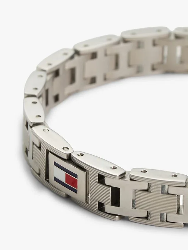 Armband met platte H-schakels Armband met platte H-schakels
