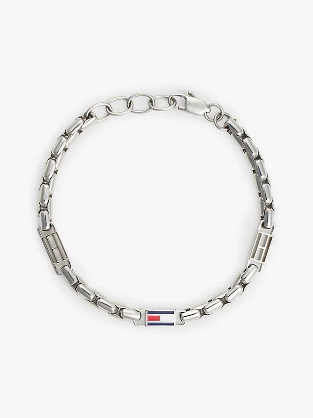 Armband met vlaggen en schakels Armband met vlaggen en schakels