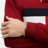 Armband met vlaggen en schakels