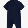 Baby’s cable knit polo short