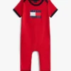 Baby’s overall with flag logo