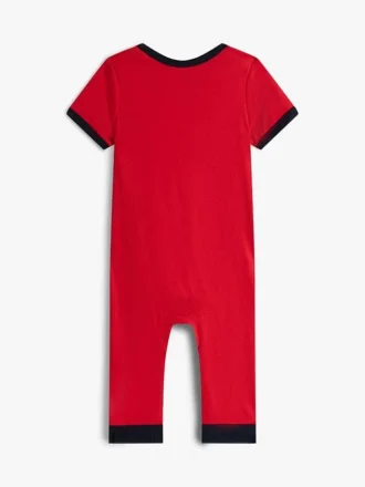 Baby’s overall with flag logo