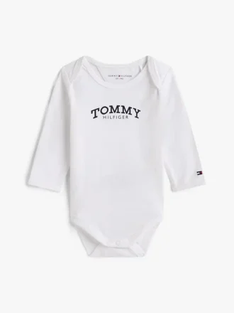 Baby’s rompertje met lange mouwen en Monotype-logo