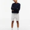 Baggy stretch chino-short met riem voor kinderen Baggy stretch chino-short met riem voor kinderen