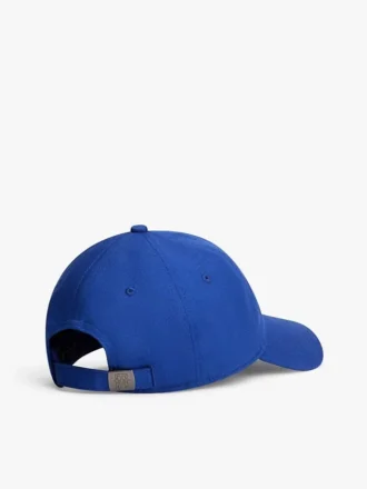 Baseballpet met cirkelvormig monogram