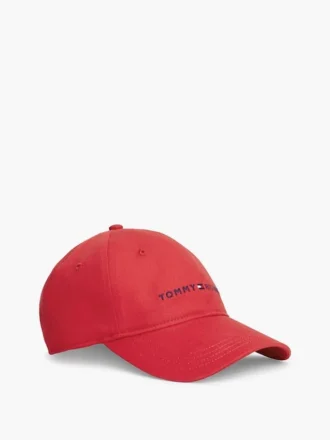 Baseballpet met geborduurd Tommy-logo