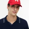 Baseballpet met H-logopatch Baseballpet met H-logopatch