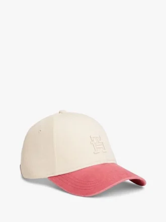 Baseballpet met monogramlogo