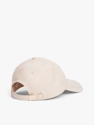 Baseballpet met monogramlogo van linnenmix