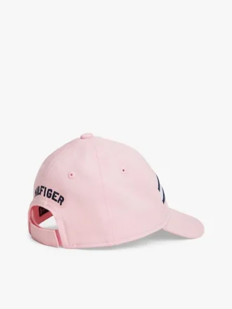 Baseballpet met vlaggenstrepen en logo voor baby’s