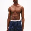 Bedrukte geweven boxershort Bedrukte geweven boxershort