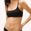 Beugelloze bralette met ronde hals Beugelloze bralette met ronde hals