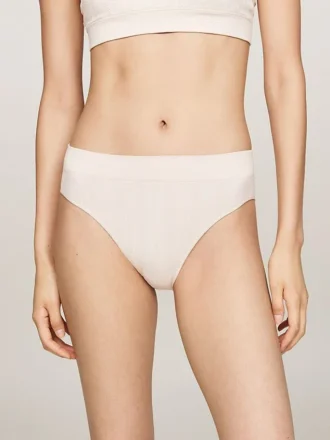Bikini met gebreid logo