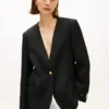Blazer met relaxte pasvorm van linnenmix Blazer met relaxte pasvorm van linnenmix