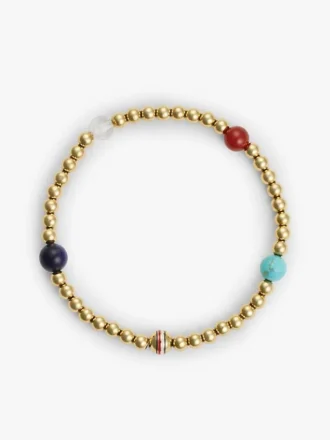 Boho veelkleurige kralenarmband