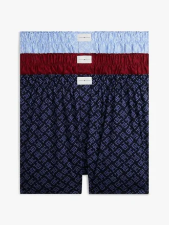 Boxershort met all-over monogram, 3-pack