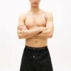 Boxershort met geweven logo