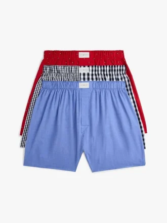 Boxershorts met print, 3-pack