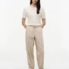Broek van linnen-katoenmix Broek van linnen-katoenmix