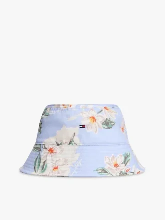 Buckethoed met bloemenprint voor kinderen Buckethoed met bloemenprint voor kinderen