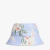Buckethoed met bloemenprint voor kinderen Buckethoed met bloemenprint voor kinderen