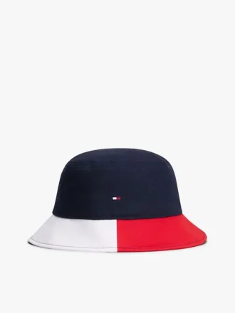 Buckethoed met kleurblokken voor kinderen Buckethoed met kleurblokken voor kinderen